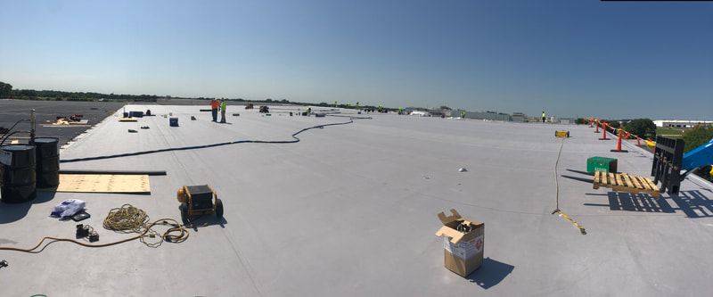 Albertsons Distribution Center — commercial roofing project by American Roofing