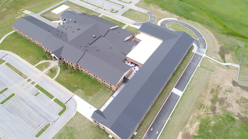 Bixby Public Schools 7th Grade Addition — commercial roofing project by American Roofing
