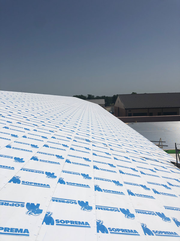 Bixby Public Schools 7th Grade Addition — commercial roofing project by American Roofing