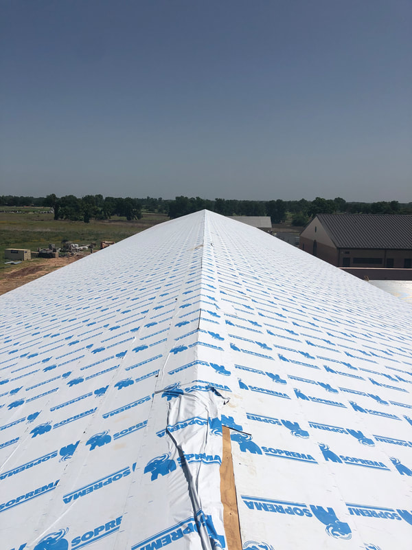 Bixby Public Schools 7th Grade Addition — commercial roofing project by American Roofing