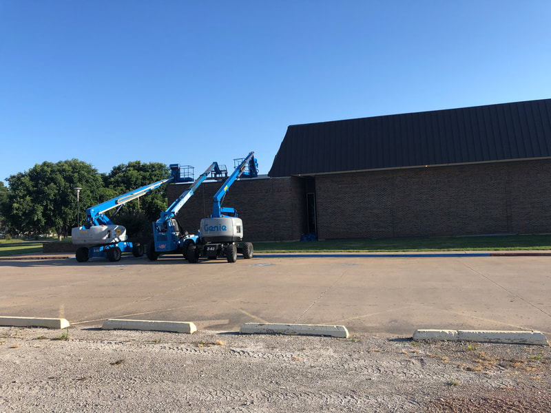Blackwell Public Schools Standing Seam — commercial roofing project by American Roofing