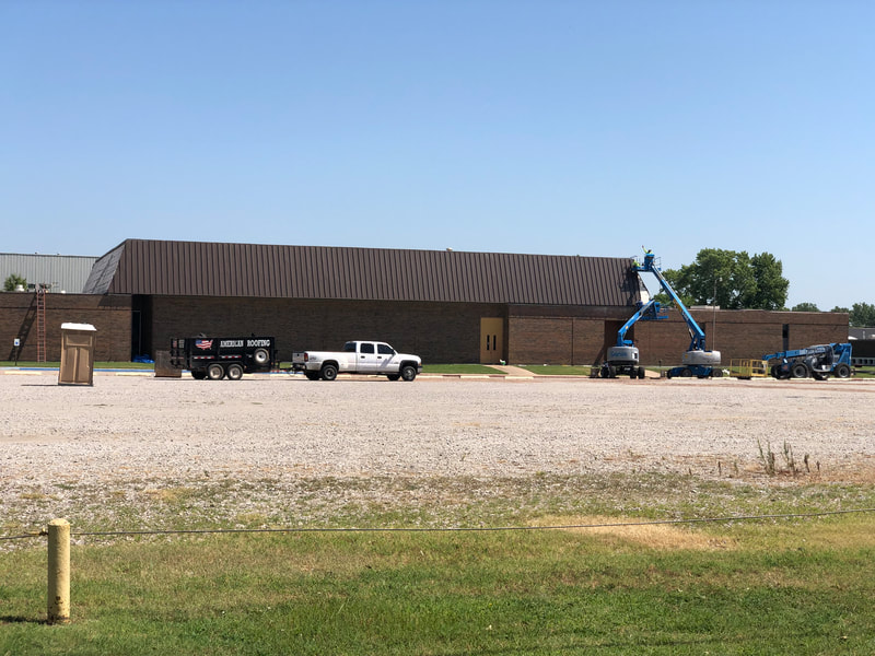 Blackwell Public Schools Standing Seam — commercial roofing project by American Roofing