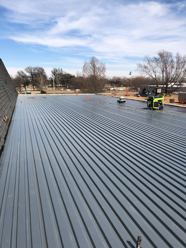 Blackwell Public Schools — commercial roofing project by American Roofing