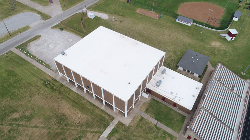Blackwell Public Schools — commercial roofing project by American Roofing