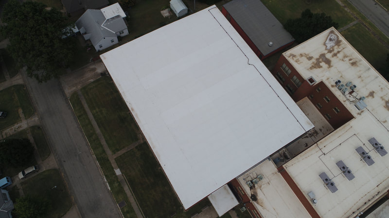 Blackwell Public Schools — commercial roofing project by American Roofing