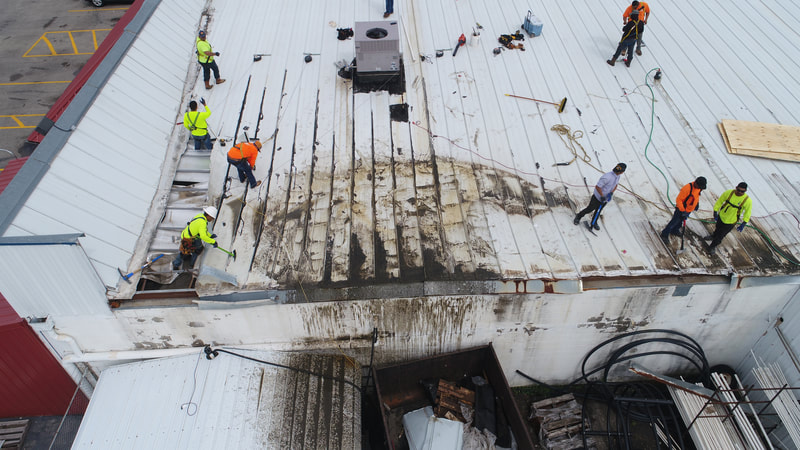 Brandts — commercial roofing project by American Roofing