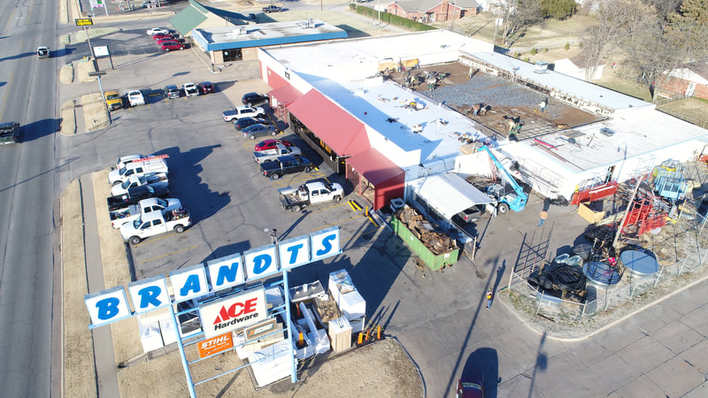 Brandts — commercial roofing project by American Roofing