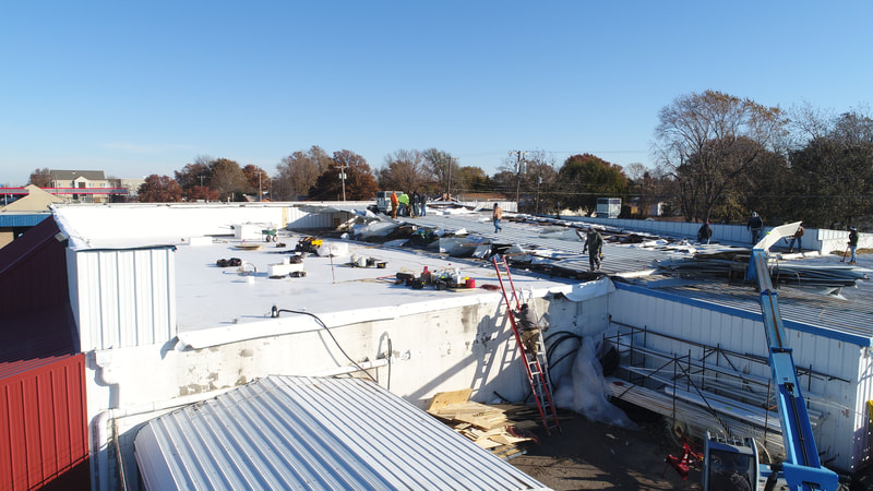 Brandts — commercial roofing project by American Roofing