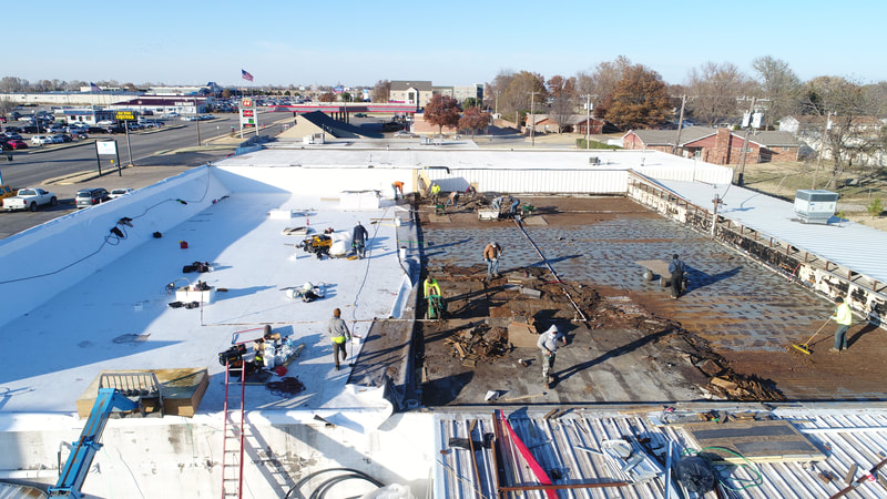 Brandts — commercial roofing project by American Roofing