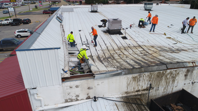 Brandts — commercial roofing project by American Roofing