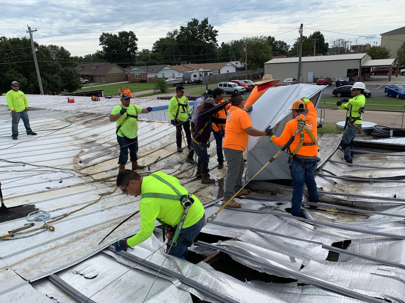 Brandts — commercial roofing project by American Roofing