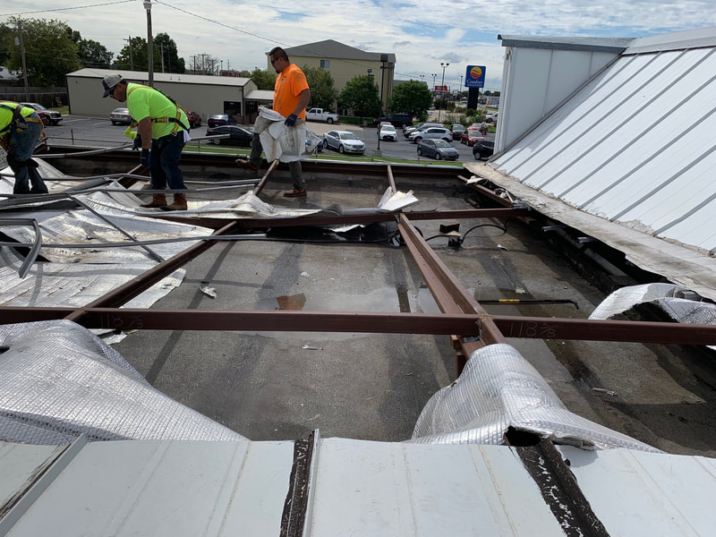 Brandts — commercial roofing project by American Roofing