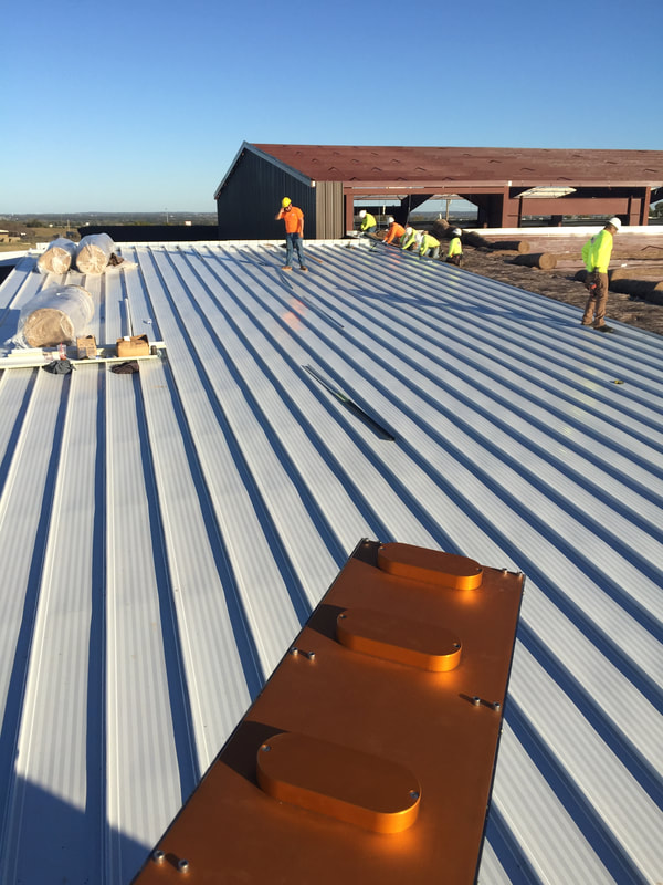 Cushing Baptist Church — commercial roofing project by American Roofing