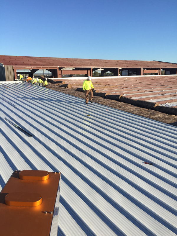 Cushing Baptist Church — commercial roofing project by American Roofing