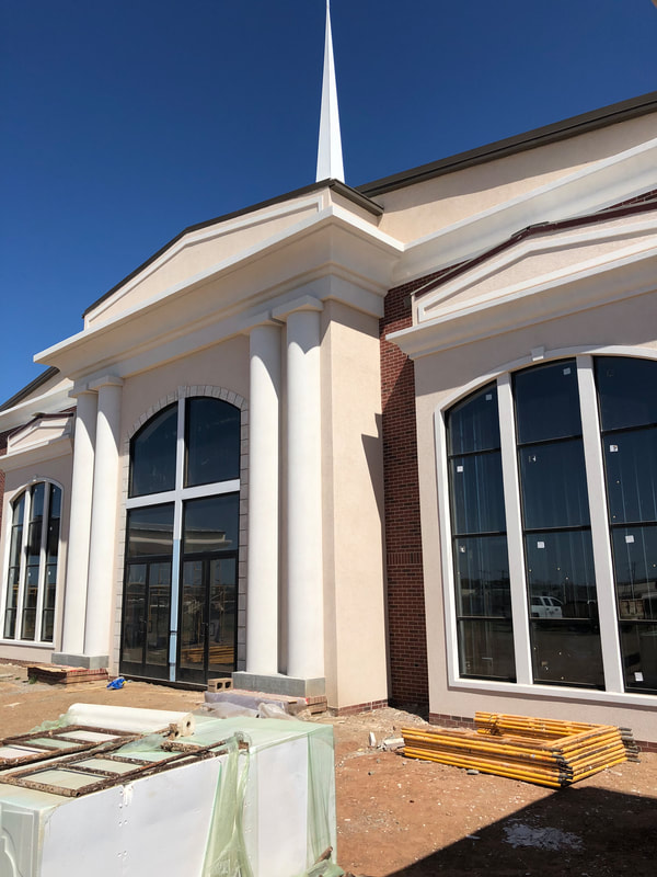 Cushing Baptist Church — commercial roofing project by American Roofing