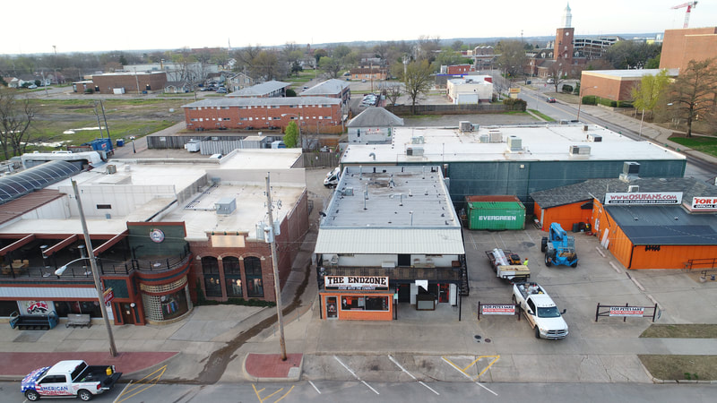 The Endzone — commercial roofing project by American Roofing