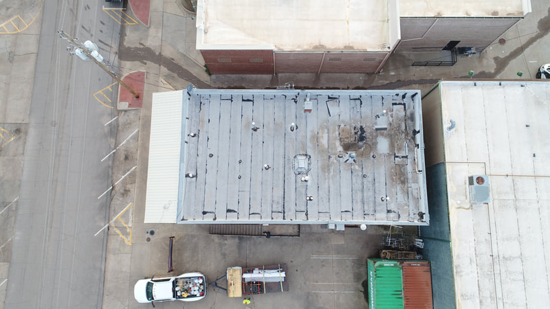 The Endzone — commercial roofing project by American Roofing