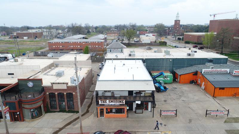 The Endzone — commercial roofing project by American Roofing