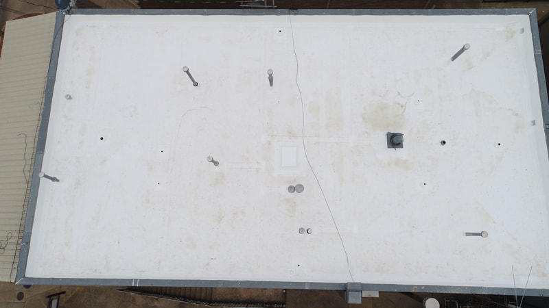 The Endzone — commercial roofing project by American Roofing