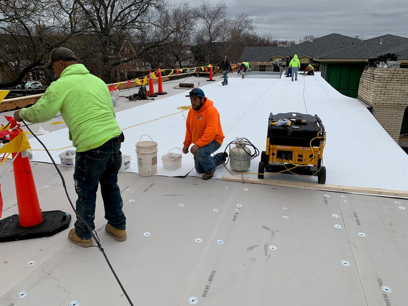 Gamma Phi Beta — commercial roofing project by American Roofing