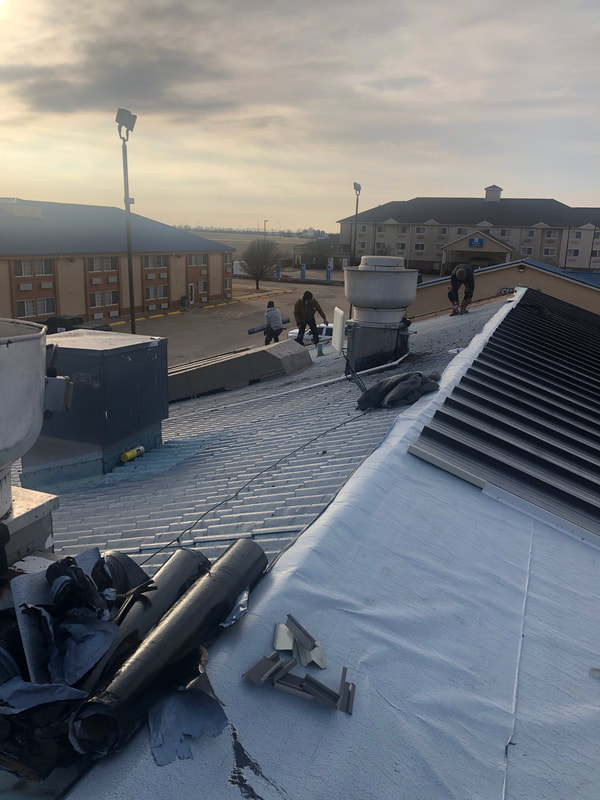 Los Potros — commercial roofing project by American Roofing