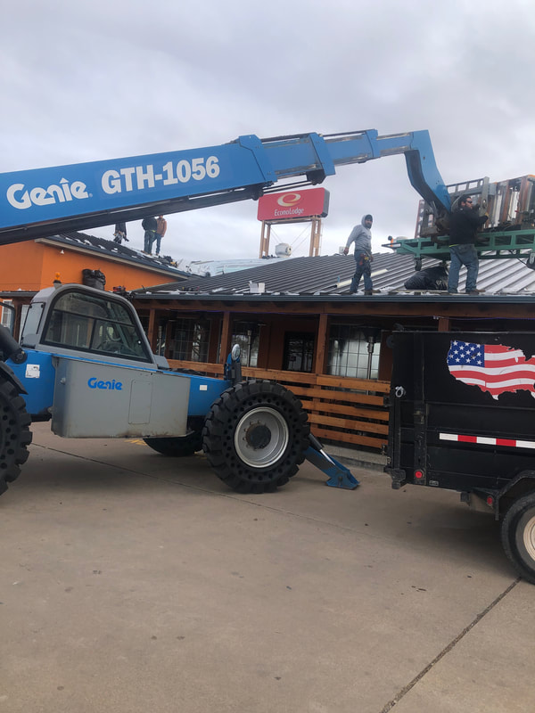 Los Potros — commercial roofing project by American Roofing