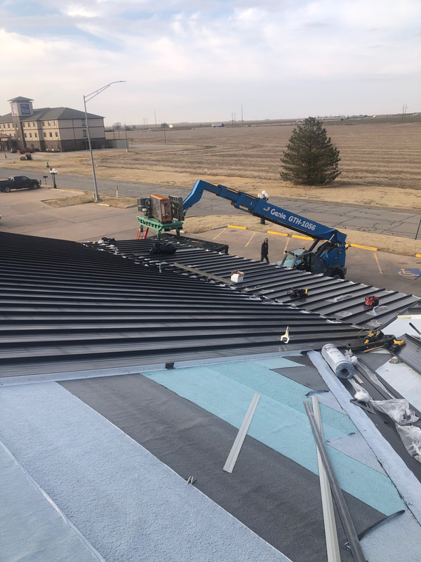 Los Potros — commercial roofing project by American Roofing