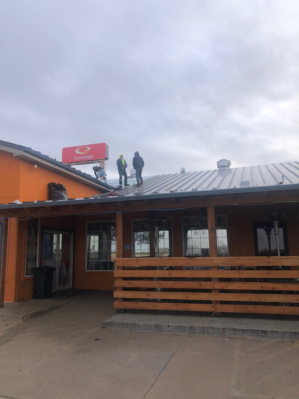 Los Potros — commercial roofing project by American Roofing