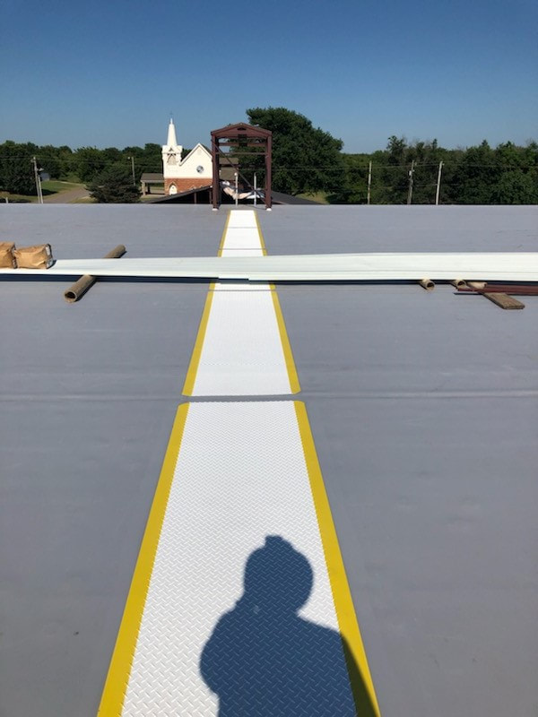 Mulhall Public Schools — commercial roofing project by American Roofing