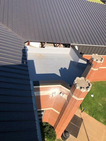 Mulhall Public Schools — commercial roofing project by American Roofing