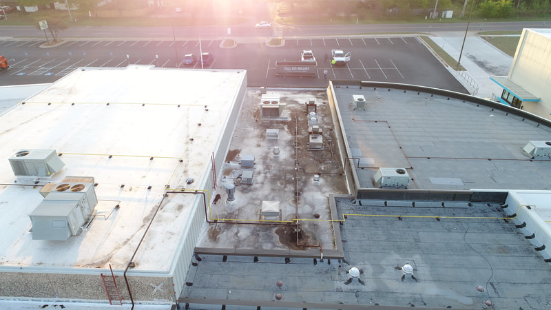 Sangre Ridge Cafeteria — commercial roofing project by American Roofing