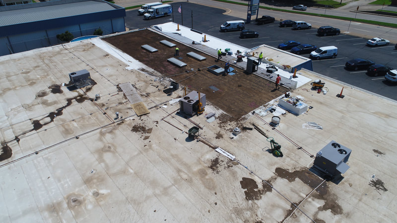 Softwater — commercial roofing project by American Roofing