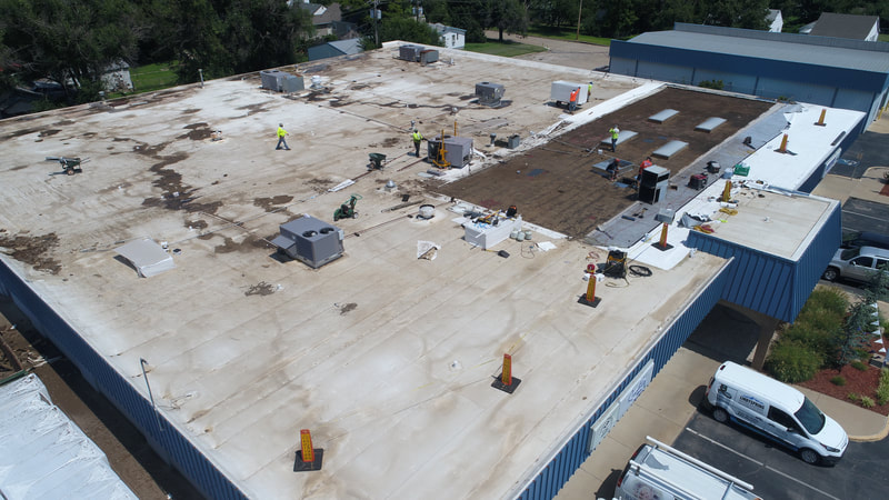 Softwater — commercial roofing project by American Roofing