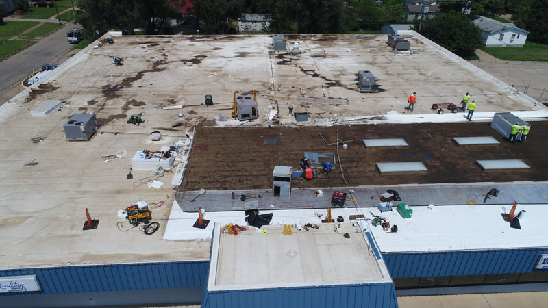 Softwater — commercial roofing project by American Roofing