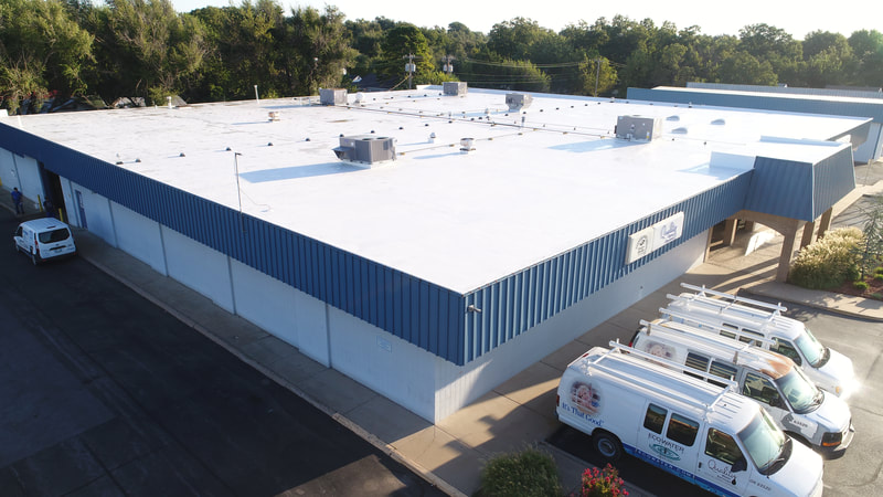 Softwater — commercial roofing project by American Roofing
