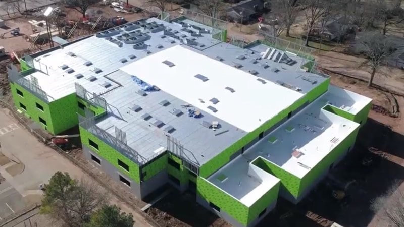 Westwood Elementary — commercial roofing project by American Roofing